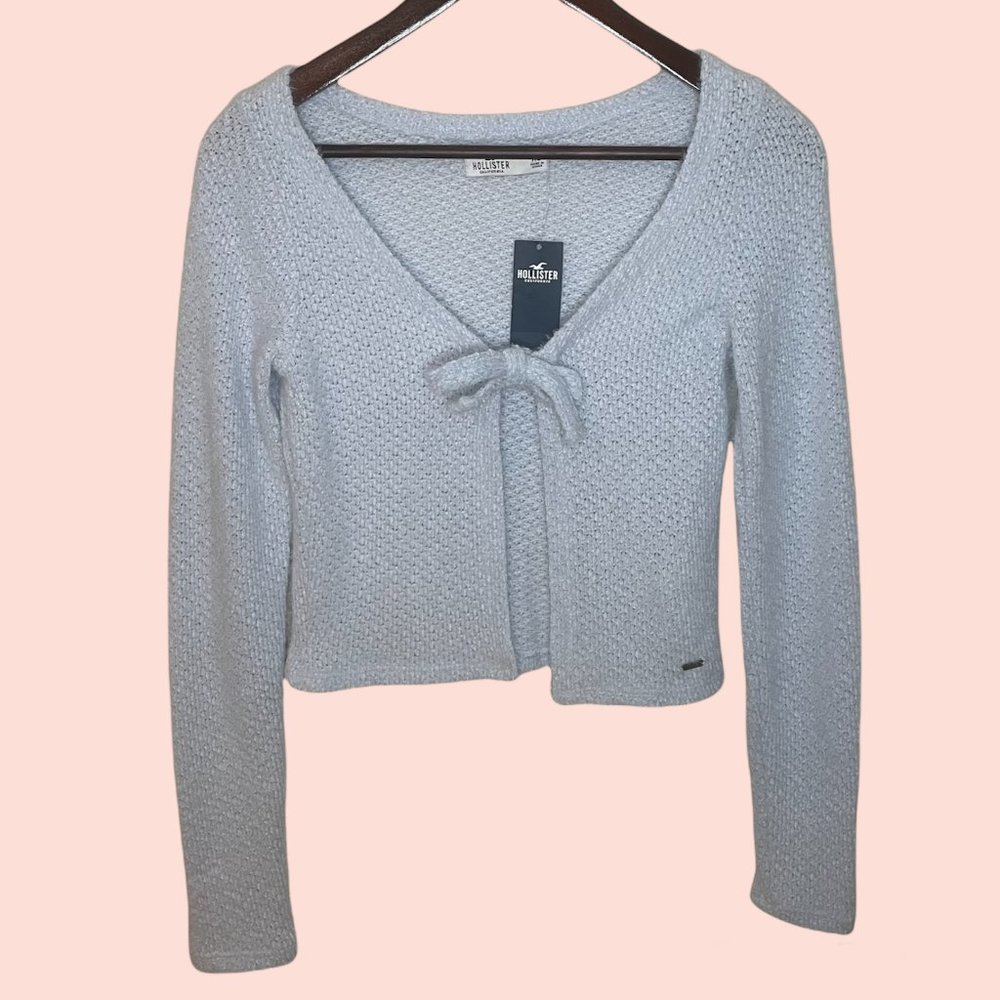 Hollister tie up cardigan